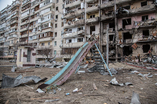 Kyiv after Russian bombardment 2